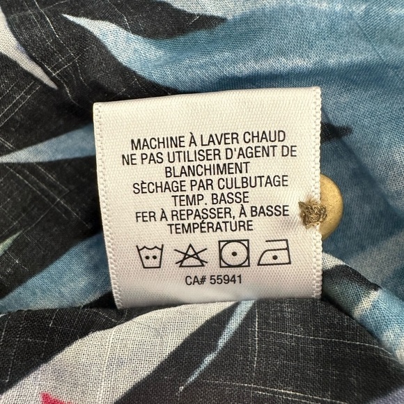 Harlow jungle, print, tie, shirt, cropped size  L/XL Jungle Barbie - Picture 8 of 9